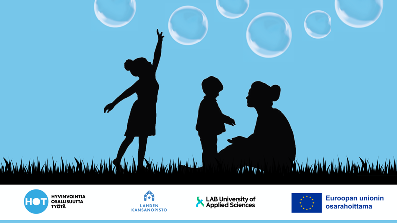 HOT-hankkeen kuva ja rahoittajien logot